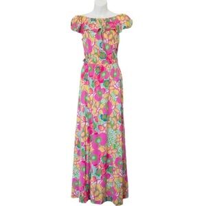Lilly Pulitzer party maxi dress- size small